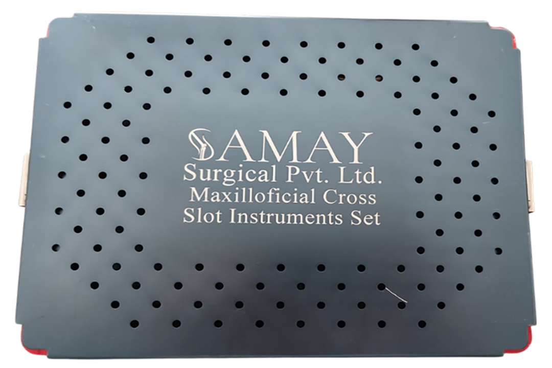 Maxilloficial Cross Slot Instruments Set