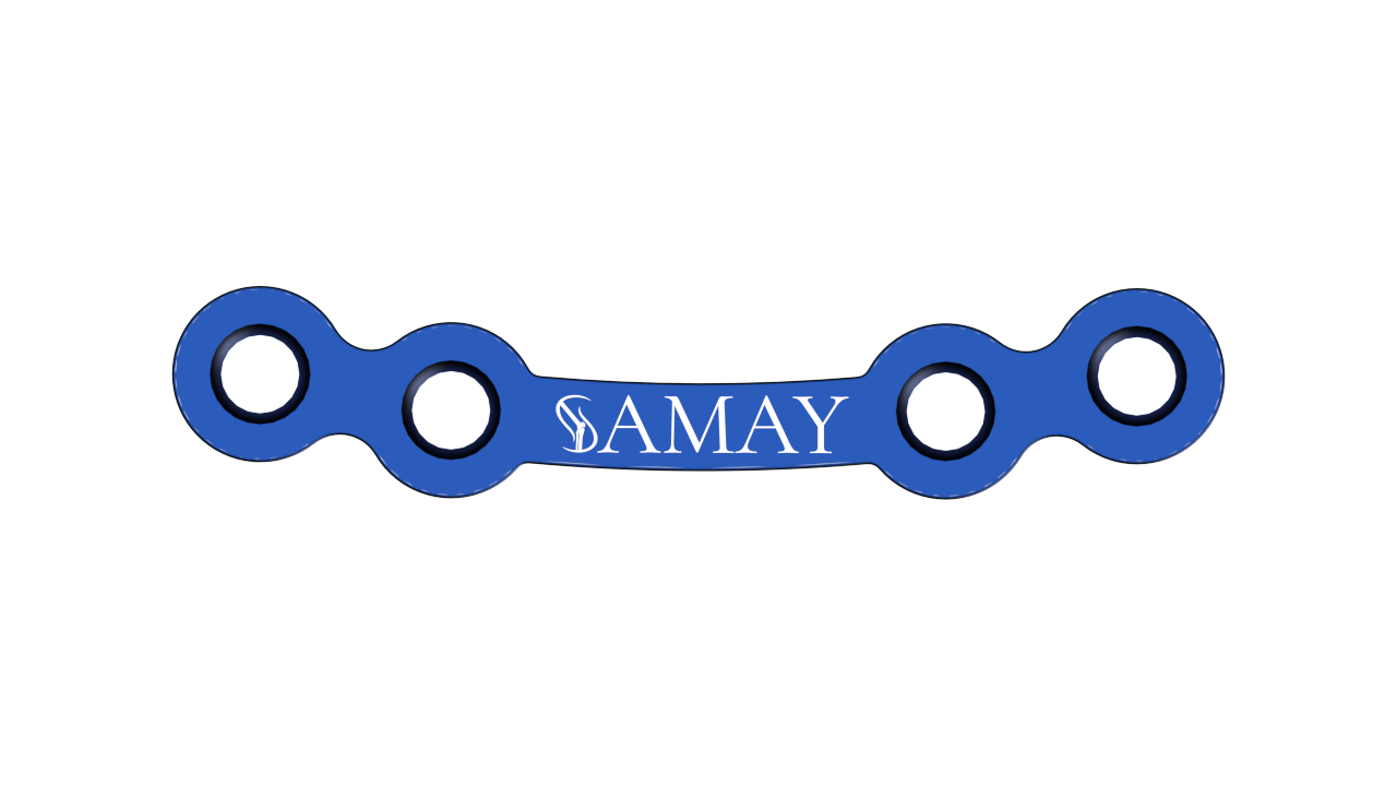 Mini Orbita Plate 2.0mm (With Gap) Mini Plate