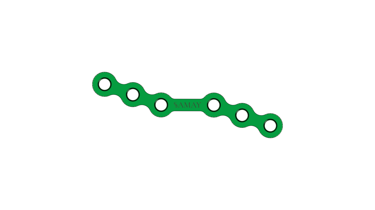 Mini Curved Plate 2.5mm Mini Plate