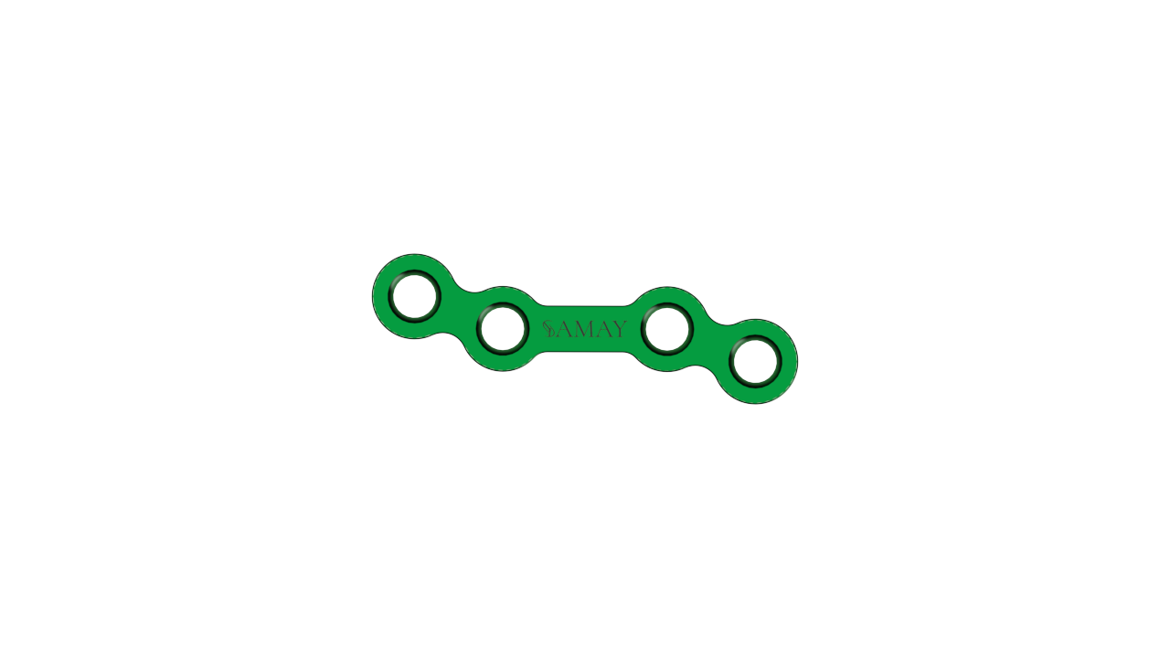 Mini Curved Plate 2.5mm Mini Plate